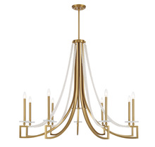 Savoy House 1-8805-9-322 - Helen 9-Light Chandelier in Warm Brass