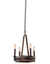 Kalco 508970SZ - Duluth 4 Light Square Chandelier