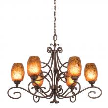 Kalco 5534AC/1365 - Amelie 6 Light Chandelier