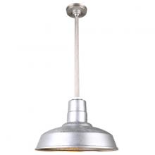 Hi-Lite MFG Co. H-QSN15114-SA-96/QSN24ST3-96/QSNHSC-96 - 14" Ceiling Stem Light