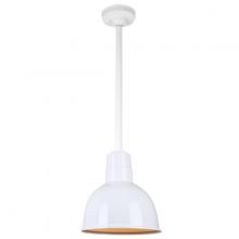 Hi-Lite MFG Co. H-QSN16110-SA-93/QSN24ST3-93/QSNHSC-93 - 10" Ceiling Stem Light