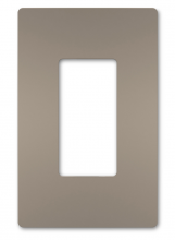 Legrand RWP26NICC6 - radiant? One-Gang Screwless Wall Plate, Nickel