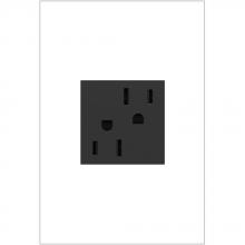 Legrand ARTR152G4 - Adorne® 15A Dual Tamper-Resistant Outlet, Graphite