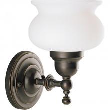 Progress P3395-20 - One Light Antique Bronze Bathroom Sconce