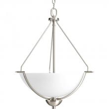  P3912-09 - Bravo Collection Three-Light Inverted Pendant