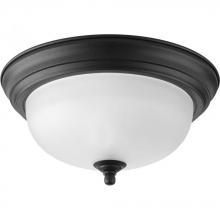  P3924-80 - One-Light Dome Glass 11-3/8" Close-to-Ceiling