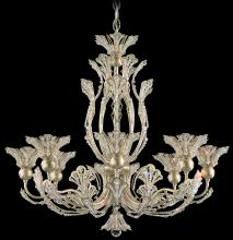 Schonbek 1870 7863-48S - Rivendell 8 Light 120V Chandelier in Antique Silver with Clear Crystals from Swarovski