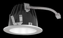 RAB Lighting NDLED4RD-80YN-W-S - RECESSED DOWNLIGHTS 12 LUMENS NDLED4RD 4 INCH ROUND UNIVERSAL DIMMING 80 DEGREE BEAM SPREAD 3500K