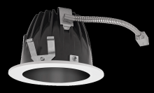 RAB Lighting NDLED4RD-80YN-B-W - RECESSED DOWNLIGHTS 12 LUMENS NDLED4RD 4 INCH ROUND UNIVERSAL DIMMING 80 DEGREE BEAM SPREAD 3500K