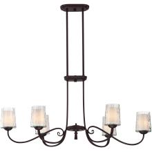 Quoizel ADS639DC - Six Light Dark Copper Toned Island Light