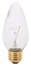 Satco Products Inc. S3364 - 25 Watt F15 Incandescent; White; 1500 Average rated hours; 160 Lumens; Medium base; 120 Volt