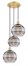 Innovations Lighting 113B-3P-SG-G556-10SM - Rochester - 3 Light - 17 inch - Satin Gold - Cord hung - Multi Pendant