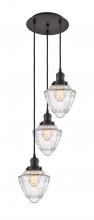 Innovations Lighting 113F-3P-OB-G664-7 - Bullet - 3 Light - 14 inch - Oil Rubbed Bronze - Cord hung - Multi Pendant