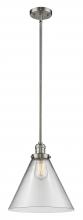 Innovations Lighting 201S-SN-G42-L - Cone - 1 Light - 12 inch - Brushed Satin Nickel - Stem Hung - Mini Pendant