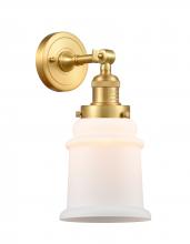 Innovations Lighting 203-SG-G181 - Canton - 1 Light - 7 inch - Satin Gold - Sconce