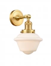 Innovations Lighting 203-SG-G531 - Oxford - 1 Light - 8 inch - Satin Gold - Sconce