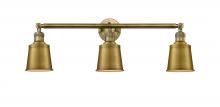 Innovations Lighting 205-BB-M9-BB-LED - Addison - 3 Light - 32 inch - Brushed Brass - Bath Vanity Light