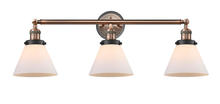 Innovations Lighting 205BP-ACBK-G41 - Cone - 3 Light - 32 inch - Antique Copper - Bath Vanity Light