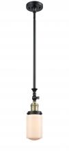 Innovations Lighting 206-BAB-G311-LED - Dover - 1 Light - 5 inch - Black Antique Brass - Stem Hung - Mini Pendant