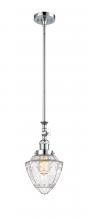 Innovations Lighting 206-PC-G664-7-LED - Bullet - 1 Light - 7 inch - Polished Chrome - Stem Hung - Mini Pendant