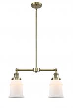 Innovations Lighting 209-AB-G181-LED - Canton - 2 Light - 21 inch - Antique Brass - Stem Hung - Island Light