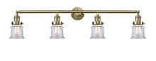 Innovations Lighting 215-AB-G182S-LED - Canton - 4 Light - 42 inch - Antique Brass - Bath Vanity Light