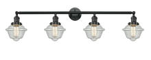 Innovations Lighting 215-BK-G534-LED - Oxford - 4 Light - 46 inch - Matte Black - Bath Vanity Light