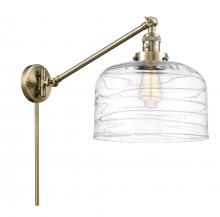 Innovations Lighting 237-AB-G713-L-LED - Bell - 1 Light - 12 inch - Antique Brass - Swing Arm