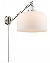 Innovations Lighting 237-SN-G71-L-LED - Bell - 1 Light - 12 inch - Brushed Satin Nickel - Swing Arm