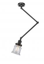 Innovations Lighting 238C-OB-G182S-LED - Canton - 1 Light - 14 inch - Oil Rubbed Bronze - Flush Mount