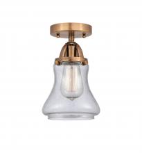 Innovations Lighting 288-1C-AC-G194-LED - Bellmont - 1 Light - 6 inch - Antique Copper - Semi-Flush Mount