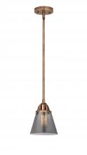 Innovations Lighting 288-1S-AC-G63-LED - Cone - 1 Light - 6 inch - Antique Copper - Cord hung - Mini Pendant