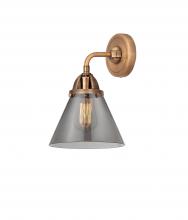 Innovations Lighting 288-1W-AC-G43-LED - Cone - 1 Light - 8 inch - Antique Copper - Sconce