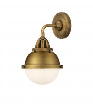 Innovations Lighting 288-1W-BB-HFS-61-BB - Hampden - 1 Light - 7 inch - Brushed Brass - Sconce