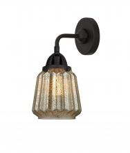 Innovations Lighting 288-1W-BK-G146-LED - Chatham - 1 Light - 7 inch - Matte Black - Sconce