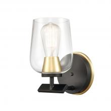 Innovations Lighting 420-1W-BSB-CL-LED - Remy - 1 Light - 5 inch - Black Satin Brass - Bath Vanity Light