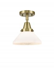 Innovations Lighting 447-1C-AB-G4471-LED - Caden - 1 Light - 8 inch - Antique Brass - Flush Mount