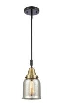 Innovations Lighting 447-1S-BAB-G58 - Bell - 1 Light - 5 inch - Black Antique Brass - Mini Pendant