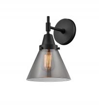 Innovations Lighting 447-1W-BK-G43-LED - Cone - 1 Light - 8 inch - Matte Black - Sconce