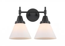 Innovations Lighting 447-2W-BK-G41 - Cone - 2 Light - 17 inch - Matte Black - Bath Vanity Light