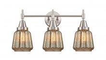 Innovations Lighting 447-3W-SN-G146-LED - Chatham - 3 Light - 24 inch - Satin Nickel - Bath Vanity Light