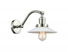 Innovations Lighting 515-1W-PN-G1-LED - Halophane - 1 Light - 9 inch - Polished Nickel - Sconce