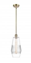 Innovations Lighting 516-1S-AB-G682-7-LED - Windham - 1 Light - 7 inch - Antique Brass - Mini Pendant