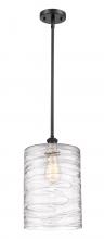  516-1S-BK-G1113-L - Cobbleskill - 1 Light - 9 inch - Matte Black - Mini Pendant