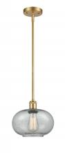 Innovations Lighting 516-1S-SG-G247-LED - Gorham - 1 Light - 10 inch - Satin Gold - Mini Pendant