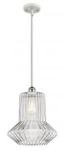 Innovations Lighting 516-1S-WPC-G212-LED - Springwater - 1 Light - 12 inch - White Polished Chrome - Mini Pendant