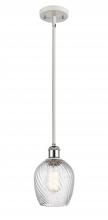 Innovations Lighting 516-1S-WPC-G292-LED - Salina - 1 Light - 6 inch - White Polished Chrome - Mini Pendant