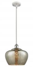 Innovations Lighting 516-1S-WPC-G96-L - Fenton - 1 Light - 11 inch - White Polished Chrome - Mini Pendant