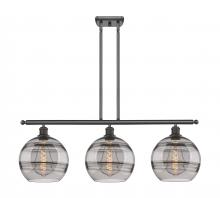 Innovations Lighting 516-3I-OB-G556-10SM - Rochester - 3 Light - 37 inch - Oil Rubbed Bronze - Cord hung - Island Light