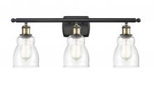 Innovations Lighting 516-3W-BAB-G394-LED - Ellery - 3 Light - 25 inch - Black Antique Brass - Bath Vanity Light